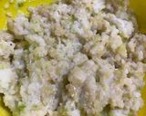 【残りご飯で】鶏胸肉のご飯ロール作り方2写真