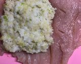 【残りご飯で】鶏胸肉のご飯ロール作り方4写真