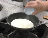 原木しいたけと帆立貝のミルク煮中華風作り方7写真