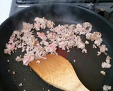 超簡単！ひき肉ともやしのソース焼きそば作り方3写真