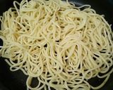 超簡単！ひき肉ともやしのソース焼きそば作り方6写真