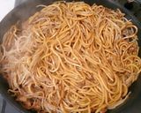 超簡単！ひき肉ともやしのソース焼きそば作り方8写真