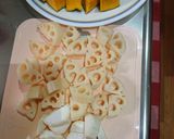 カボチャと蓮根とキノコの簡単ホットサラダ作り方1写真