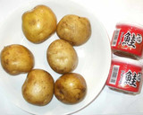鮭じゃが煮♪簡単・鮭フレークで作り方1写真