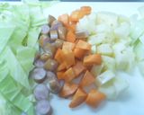 とっても簡単！野菜たっぷりカレースープ作り方1写真