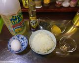 簡単！塩昆布たくあんの和風チャーハン！作り方1写真