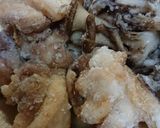 舞茸と鶏の揚げだし作り方4写真