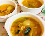 大豆野菜ウィンナーのコトコト煮込みスープ作り方10写真