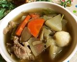 大豆野菜ウィンナーのコトコト煮込みスープ作り方11写真