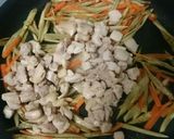 簡単♪鶏モモ肉入りきんぴら‼作り方6写真