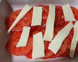 トマトのチーズ焼き作り方2写真