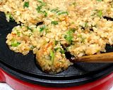 ♡たこ焼き器で一緒に焼きおにぎり♡タコパ作り方6写真