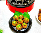 ♡たこ焼き器で一緒に焼きおにぎり♡タコパ作り方8写真