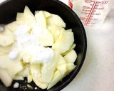 痛んだ洋梨のレアチーズケーキタルト作り方2写真