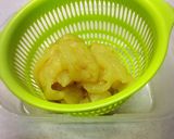 痛んだ洋梨のレアチーズケーキタルト作り方5写真