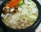 ♥鶏モモ肉のレモン鍋♥作り方4写真