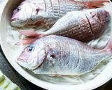 ぱっと見豪華な真鯛の蒸煮作り方2写真