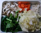 中華まん&わかめ焙煎ごま野菜スープ作り方12写真