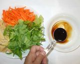 チンジャオロースー風セリと牛肉の炒めもの作り方5写真