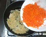 チンジャオロースー風セリと牛肉の炒めもの作り方8写真