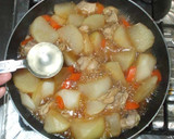 皮付き大根と鶏の煮物♪簡単作り方8写真
