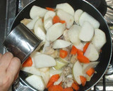 皮付き大根と鶏の煮物♪簡単作り方6写真