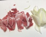 豚マヨしょうが炒め作り方1写真