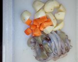 いかとじゃがいものバカタレ煮作り方1写真