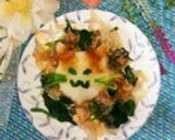 ほうれん草に大根おろしと鰹節を乗せて♡作り方15写真