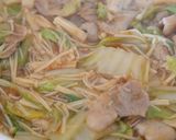 豚バラ白菜のあんかけベジ丼作り方4写真