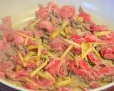 牛肉の甘辛佃煮【作り置き】作り方2写真