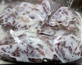 鶏モモ肉の、生クリーム・シナモン焼作り方2写真