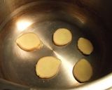 圧力鍋で♪手羽元と根菜の生姜醤油煮作り方4写真