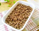 【作り置き】ごはんのお供に！鶏肉味噌作り方6写真
