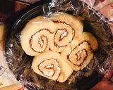 キティちゃんのケーキ♡スイスロールで節約作り方1写真