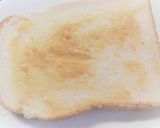 白菜軸の味噌おかかトースト作り方2写真
