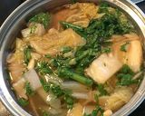 白菜キムチで薬膳風キムチスープ作り方4写真