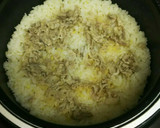 桃屋のきざみしょうが使用♡炊き込みご飯作り方5写真