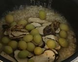 秋の味覚★銀杏入り松茸ご飯作り方7写真