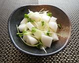 簡単♪鶏がらスープの素で大根の即席漬け作り方2写真