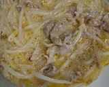 もやしでかさ増し♪とんぺい焼き作り方3写真
