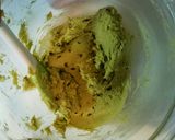 抹茶風 チョコチップ クッキー作り方4写真