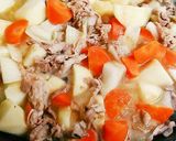 ほっこり旨～❤甘味噌バター肉じゃが❤簡単作り方3写真