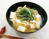 ☆たもぎ茸と豆腐と大葉の味噌汁☆作り方3写真