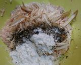 鶏ミンチと豆腐とゴボウのふわっとつくね作り方2写真