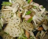 蓮根のシャキシャキ炒め作り方5写真