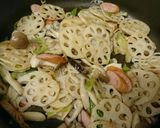 蓮根のシャキシャキ炒め作り方6写真