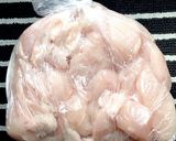 胸肉で♪もっちり=つるりんケチャップ酢鶏作り方1写真