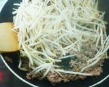 挽肉とモヤシの担々麺♪　袋麺で簡単に！作り方3写真
