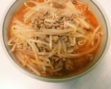 挽肉とモヤシの担々麺♪　袋麺で簡単に！作り方7写真